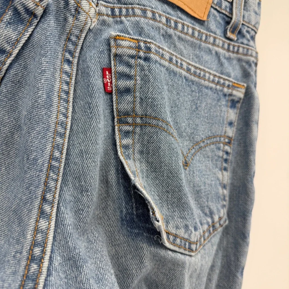 Levis 517 Boot Cut Jeans Women's 9 JR (28x32) Blue Denim Vintage 90s Made in USA